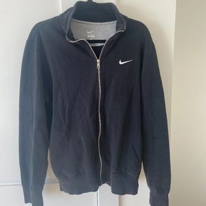 Nike black zip up